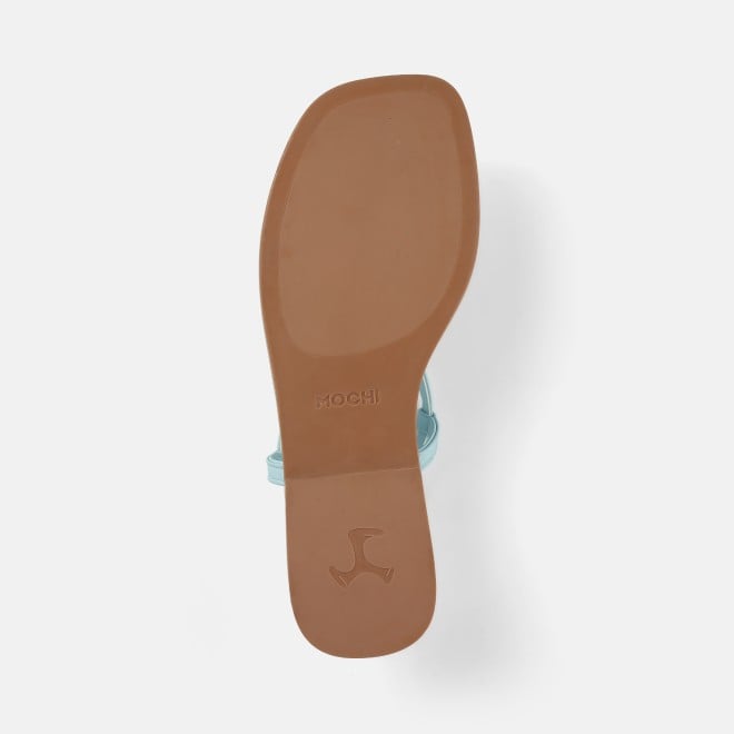 Mochi Women Blue Casual Sandals (SKU: 33-1234-45-36)