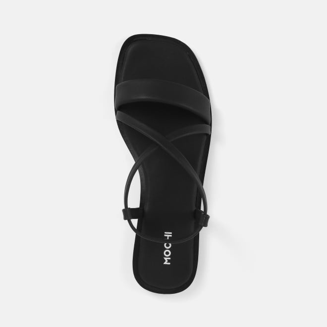 Mochi Women Black Casual Sandals (SKU: 33-1234-11-37)