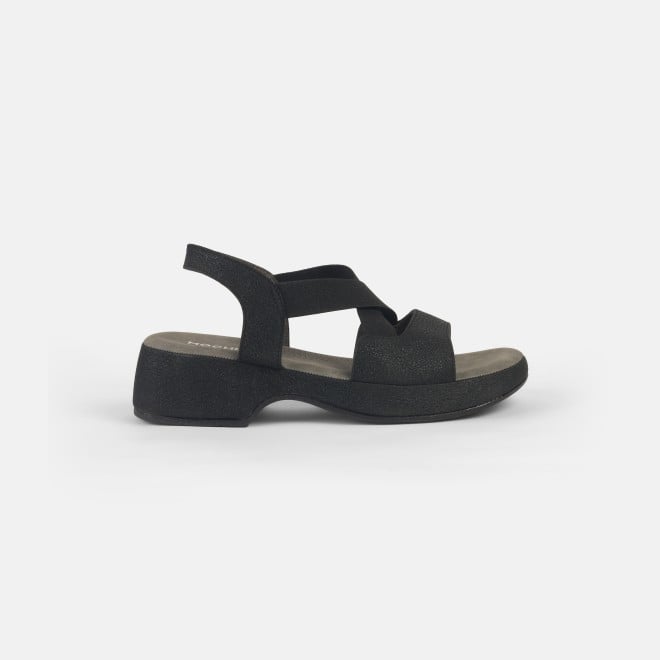 Mochi Women Black Casual Sandals (SKU: 33-1237-11-36)