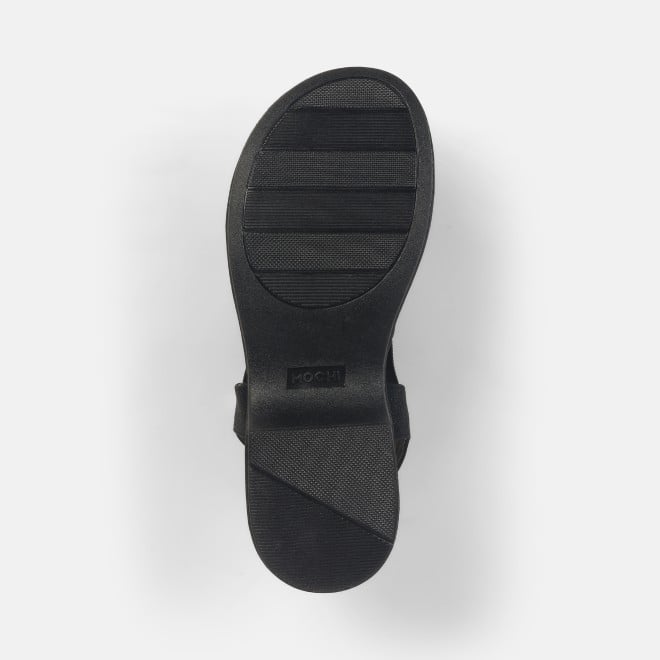Mochi Women Black Casual Sandals (SKU: 33-1237-11-36)