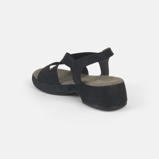 Mochi Women Black Casual Sandals (SKU: 33-1237-11-36)