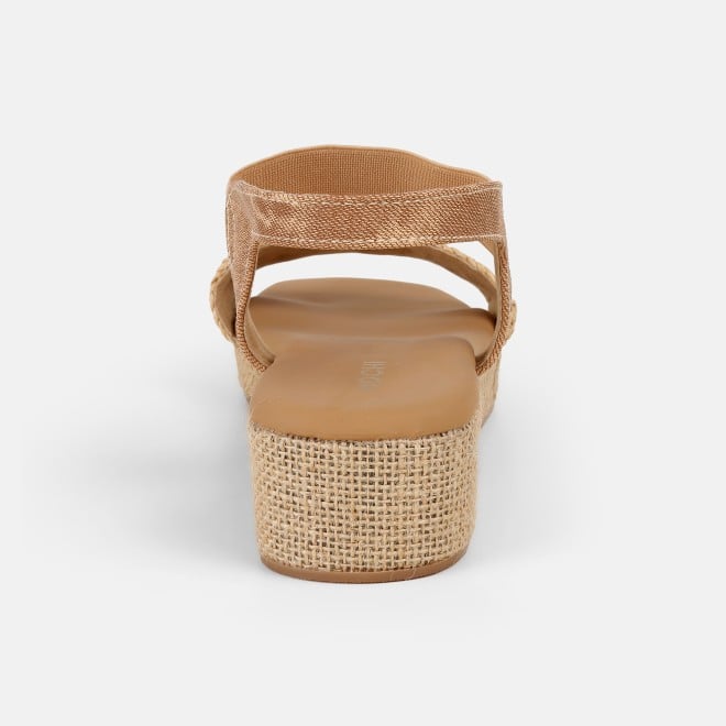 Mochi Women Beige Casual Sandals (SKU: 33-1255-20-36)