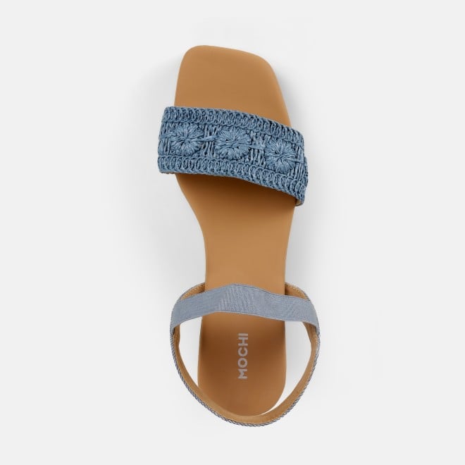 Mochi Women Blue Casual Sandals (SKU: 33-1255-45-36)