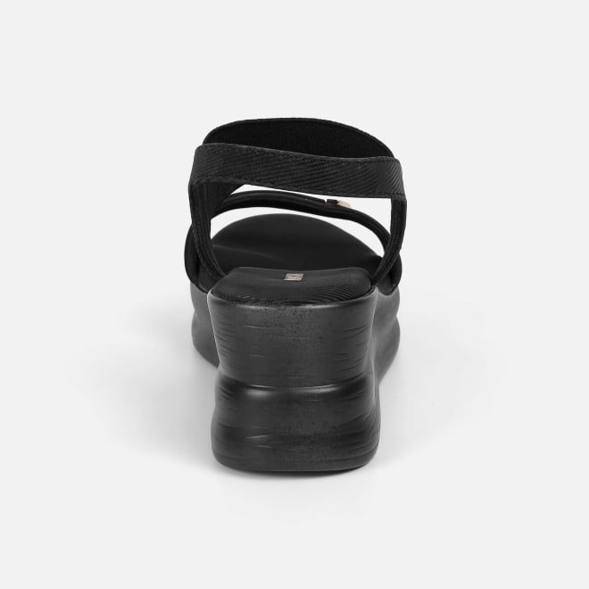 Mochi Women Black Casual Sandals (SKU: 33-1285-11-36)