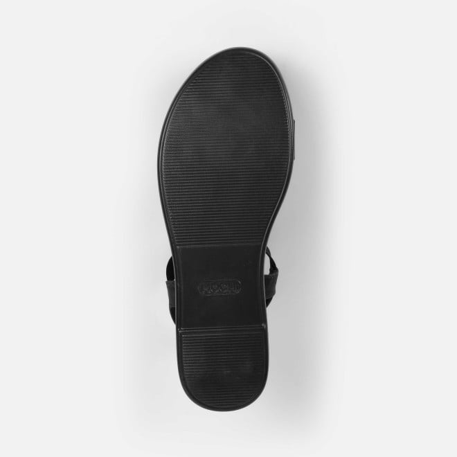 Mochi Women Black Casual Sandals (SKU: 33-1285-11-36)