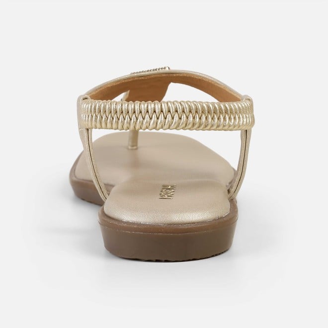 Mochi Women Beige Casual Sandals (SKU: 33-1286-20-36)