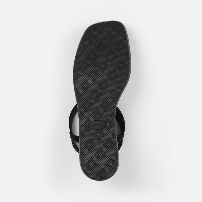 Mochi Women Black Casual Sandals (SKU: 33-1286-11-36)