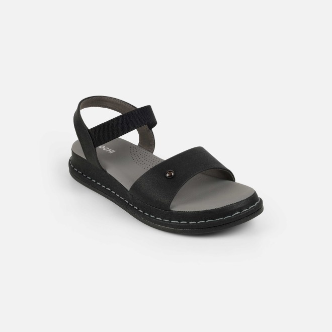 Mochi Women Black Casual Sandals (SKU: 33-1291-11-36)