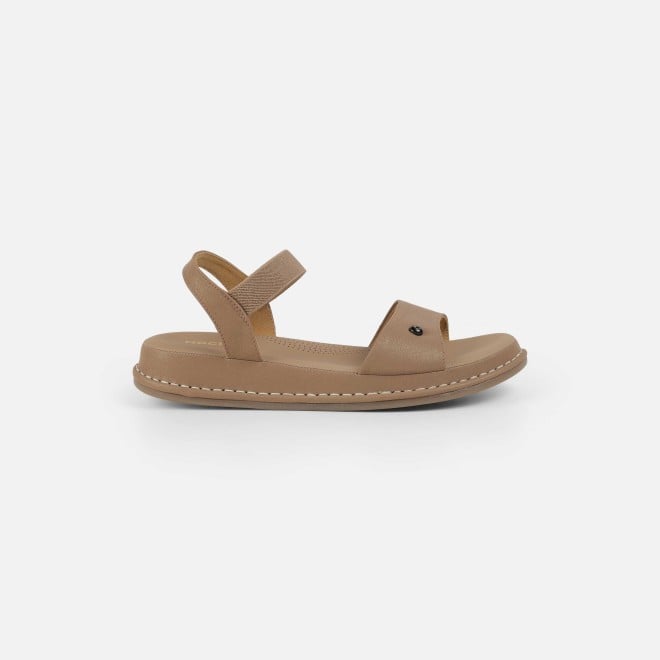 Mochi Women Beige Casual Sandals (SKU: 33-1291-20-36)