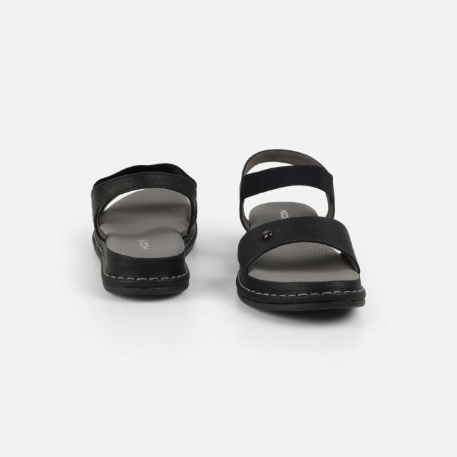 Mochi Women Black Casual Sandals (SKU: 33-1291-11-36)