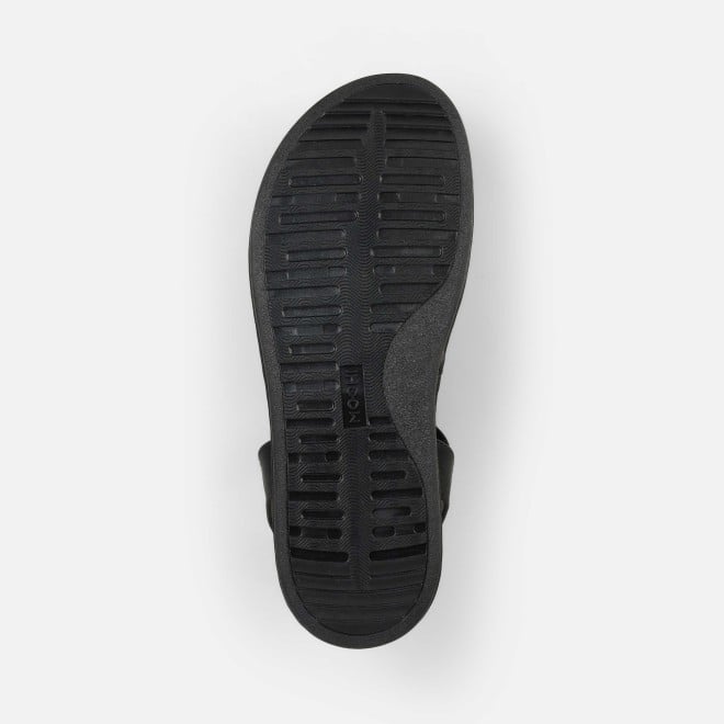 Mochi Women Black Casual Sandals (SKU: 33-1291-11-36)