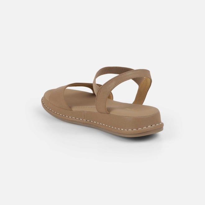 Mochi Women Beige Casual Sandals (SKU: 33-1291-20-36)