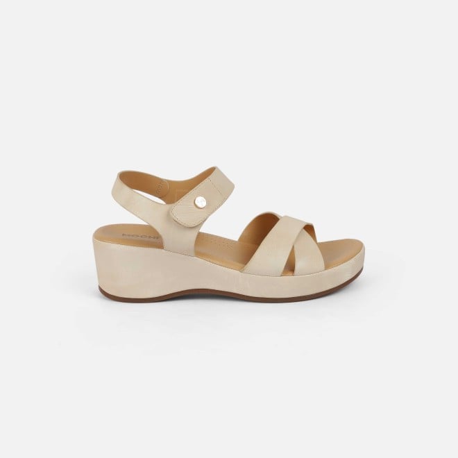 Mochi Women Beige Casual Comfort (SKU: 33-1294-20-36)