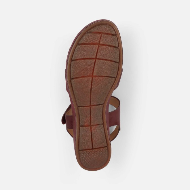 Mochi Women Maroon Casual Comfort (SKU: 33-1294-44-36)