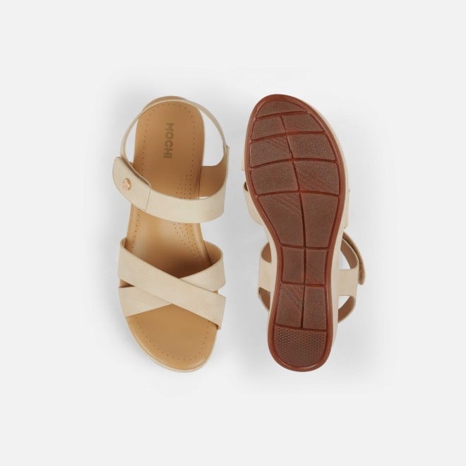 Mochi Women Beige Casual Comfort (SKU: 33-1294-20-36)