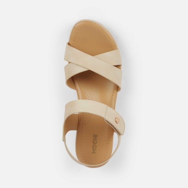 Mochi Women Beige Casual Comfort (SKU: 33-1294-20-36)