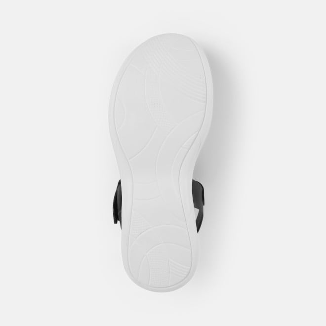 Mochi Women Black Casual Sandals (SKU: 33-1295-11-36)