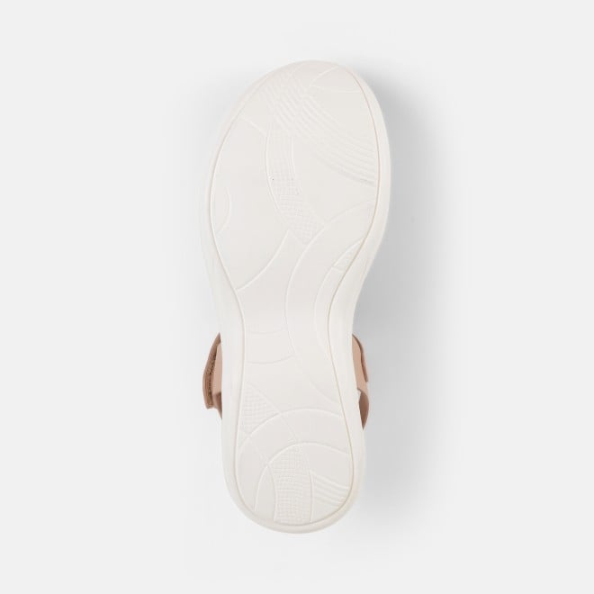 Mochi Women Tan Casual Sandals (SKU: 33-1295-23-36)