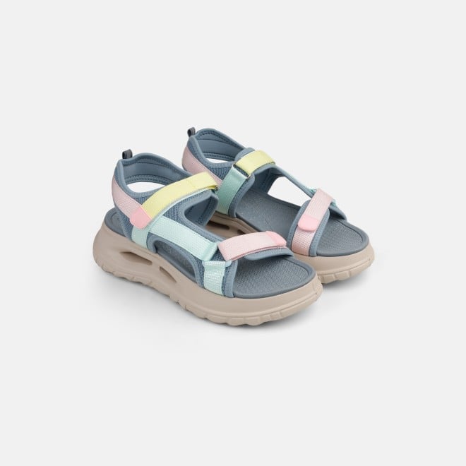 Mochi Women Blue-multi Casual Sandals (SKU: 33-1306-54-36)