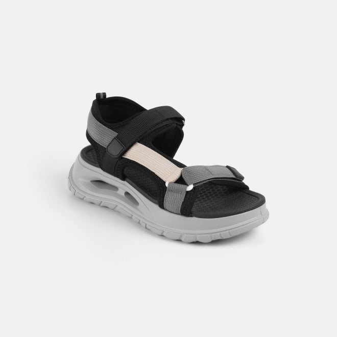 Mochi Women Black Casual Sandals (SKU: 33-1306-11-36)
