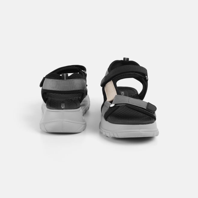 Mochi Women Black Casual Sandals (SKU: 33-1306-11-36)