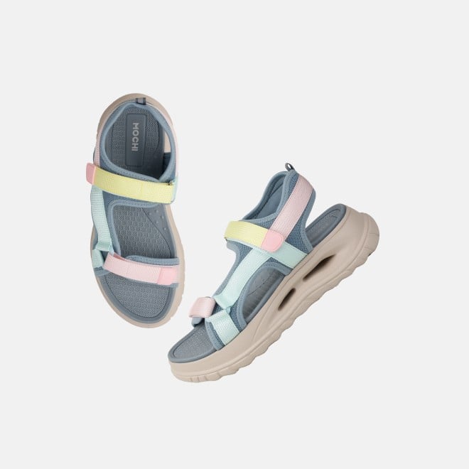 Mochi Women Blue-multi Casual Sandals (SKU: 33-1306-54-36)