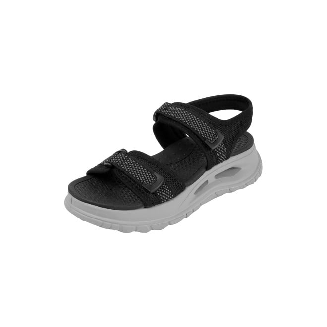 Mochi Women Black Casual Sandals (SKU: 33-1307-11-36)