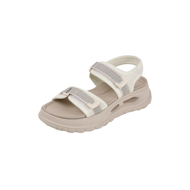 Mochi Women Beige-red Casual Sandals (SKU: 33-1307-89-36)