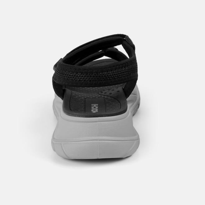 Mochi Women Black Casual Sandals (SKU: 33-1307-11-36)