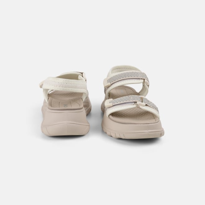 Mochi Women Beige-red Casual Sandals (SKU: 33-1307-89-36)