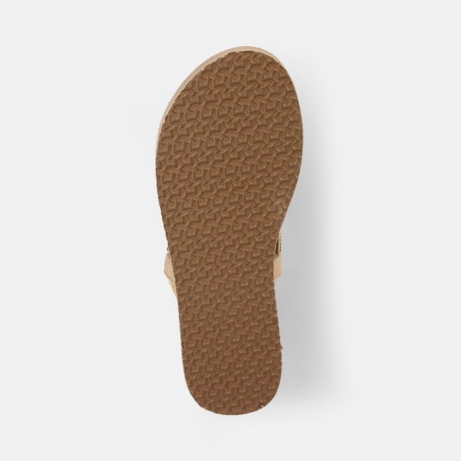 Mochi Women Beige Casual Sandals (SKU: 33-1310-20-40)