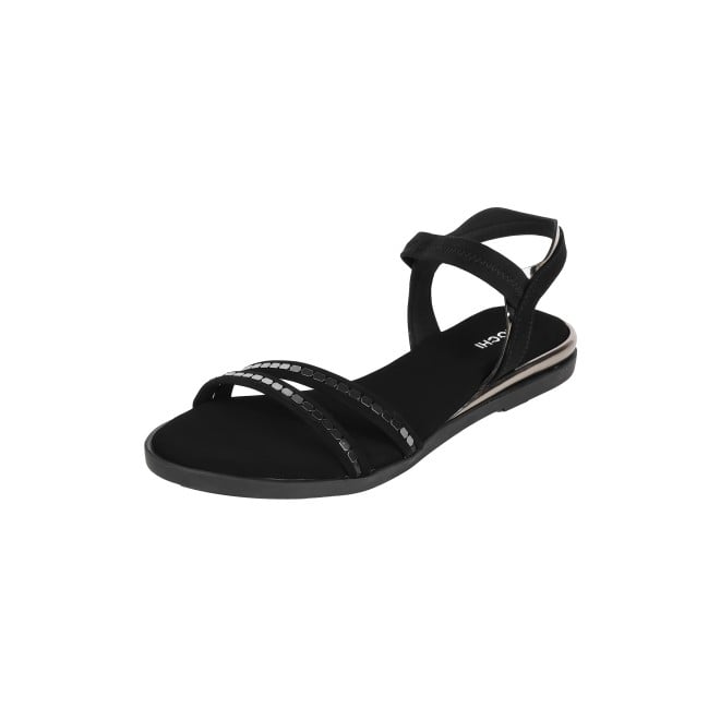 Mochi Women Black Casual Sandals (SKU: 33-1329-11-40)