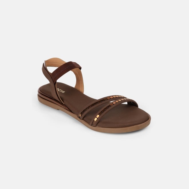 Mochi Women Brown Casual Sandals (SKU: 33-1329l-12-42)