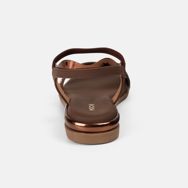 Mochi Women Brown Casual Sandals (SKU: 33-1329l-12-42)