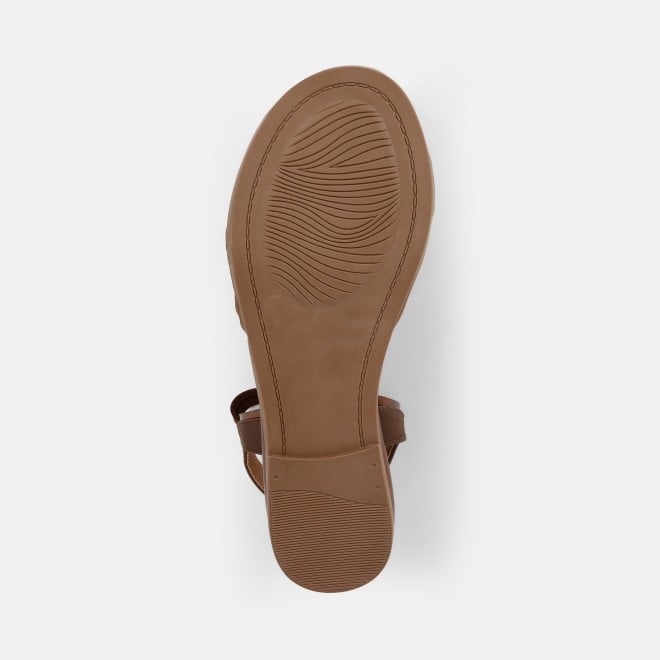 Mochi Women Brown Casual Sandals (SKU: 33-1329l-12-42)
