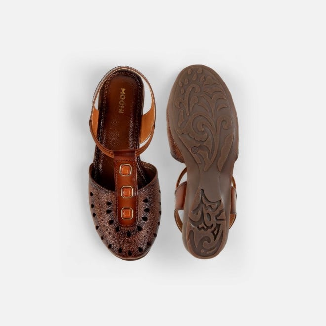 Mochi Women Rust Casual Sandals (SKU: 33-1333-91-37)