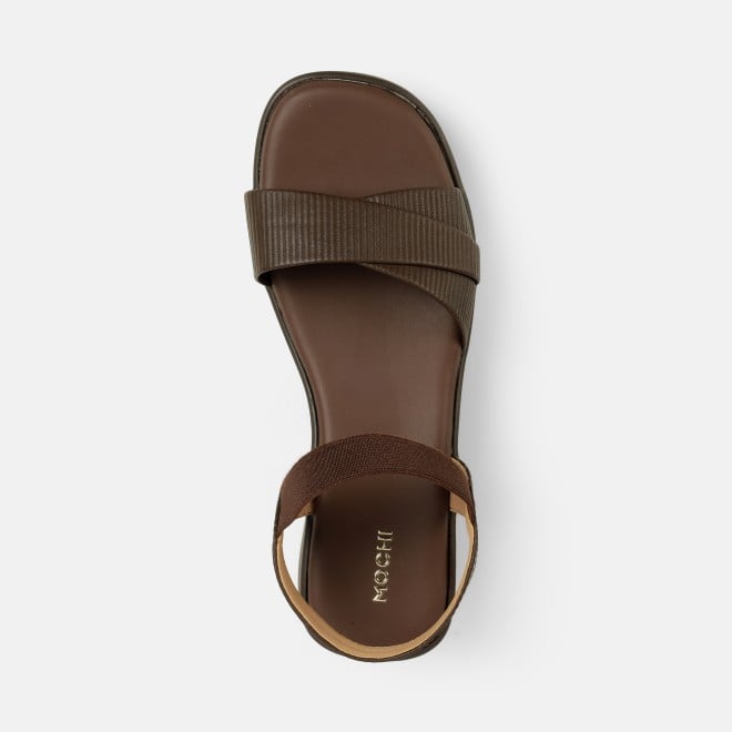 Mochi Women Brown Casual Sandals (SKU: 33-1338-12-36)
