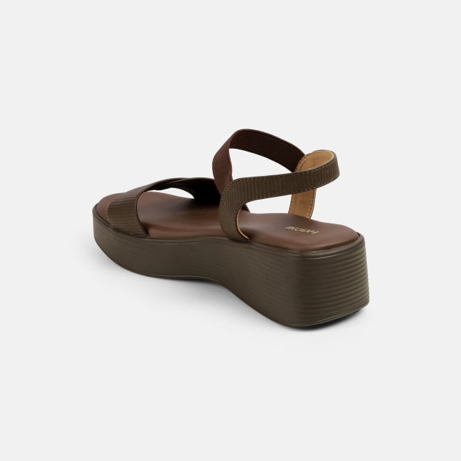 Mochi Women Brown Casual Sandals (SKU: 33-1338-12-36)