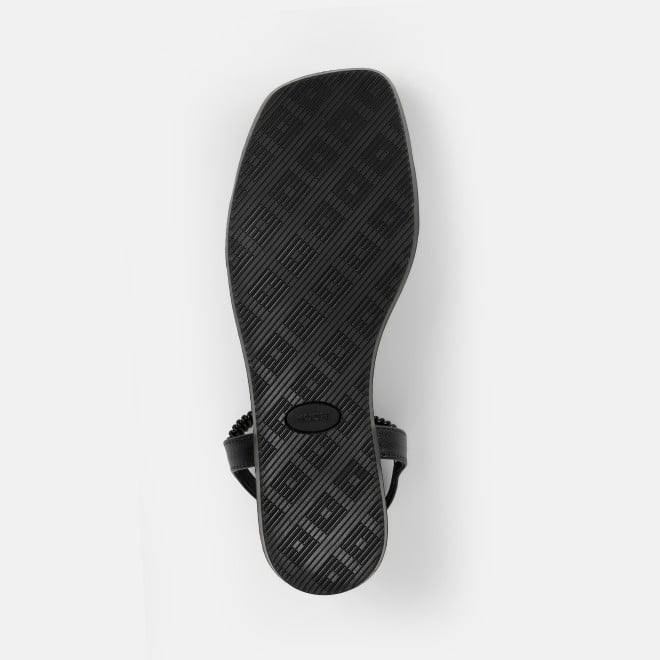 Mochi Women Black Casual Sandals (SKU: 33-1341-11-36)