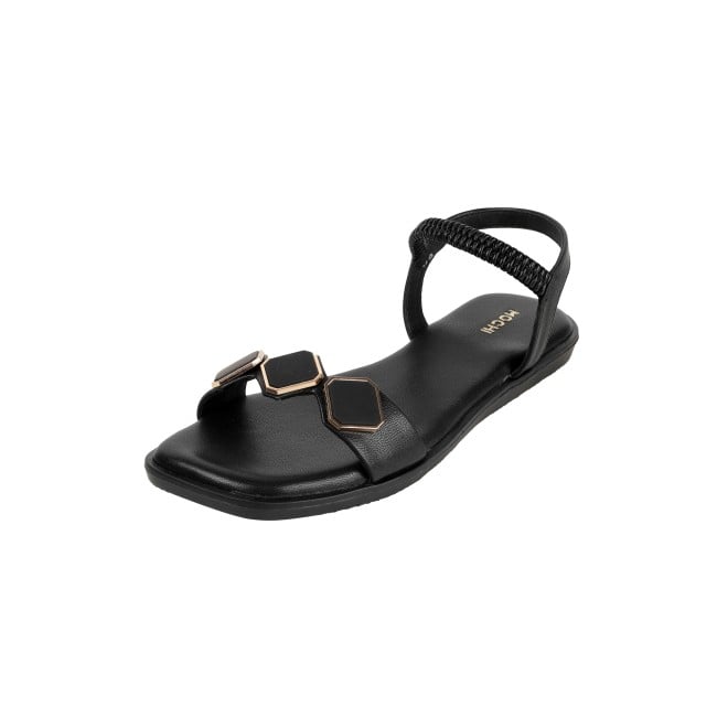 Mochi Women Black Casual Sandals (SKU: 33-1341L-11-42)