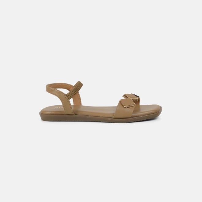 Mochi Women Beige Casual Sandals (SKU: 33-1341L-20-42)