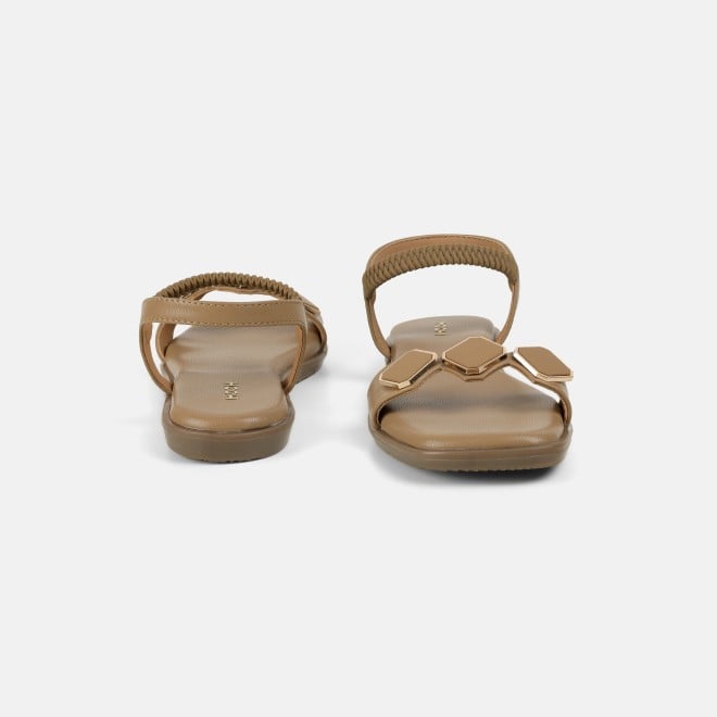Mochi Women Beige Casual Sandals (SKU: 33-1341L-20-42)