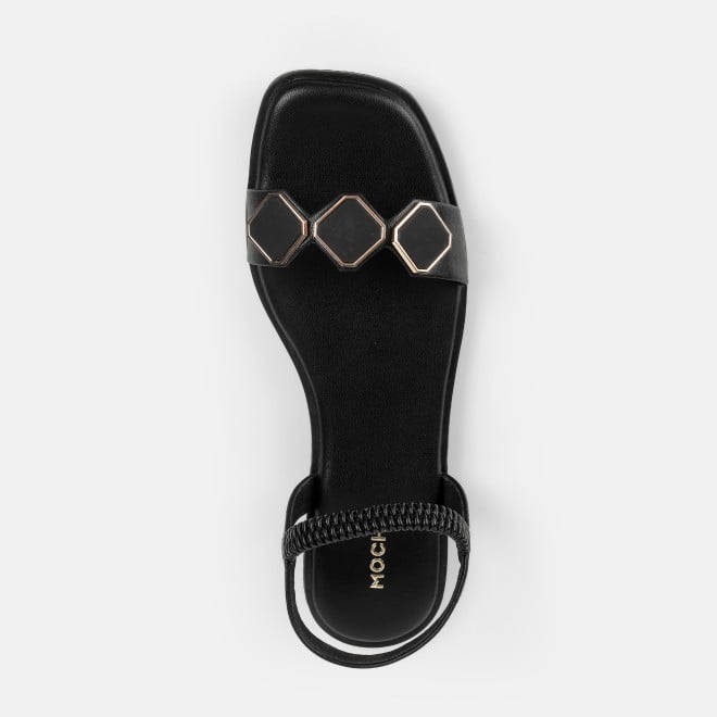 Mochi Women Black Casual Sandals (SKU: 33-1341L-11-42)