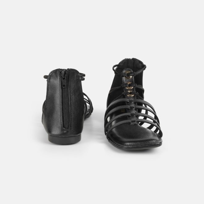 Mochi Women Black Casual Gladiators (SKU: 33-1344-11-36)