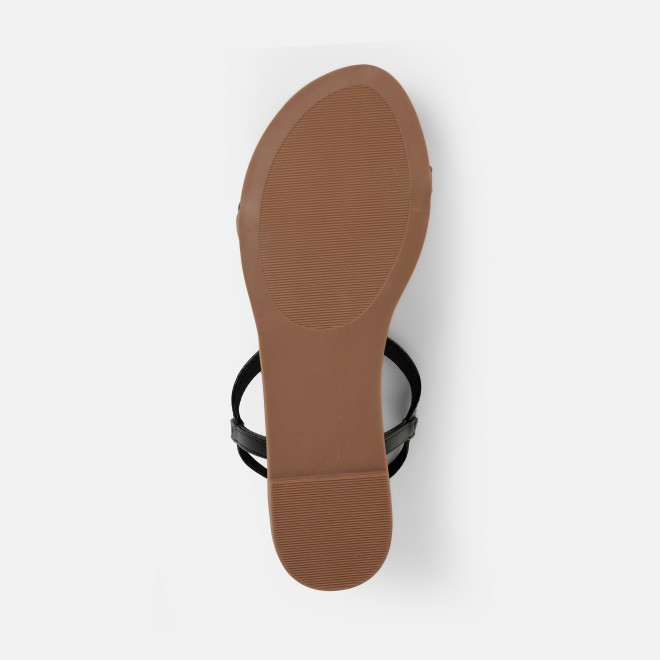 Mochi Women Black Casual Sandals (SKU: 33-1349-11-36)