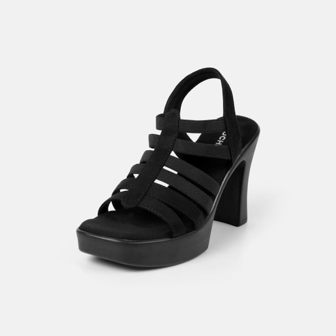 Mochi Women Black Casual Sandals (SKU: 33-1350-11-36)