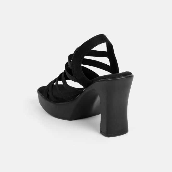 Mochi Women Black Casual Sandals (SKU: 33-1350-11-36)