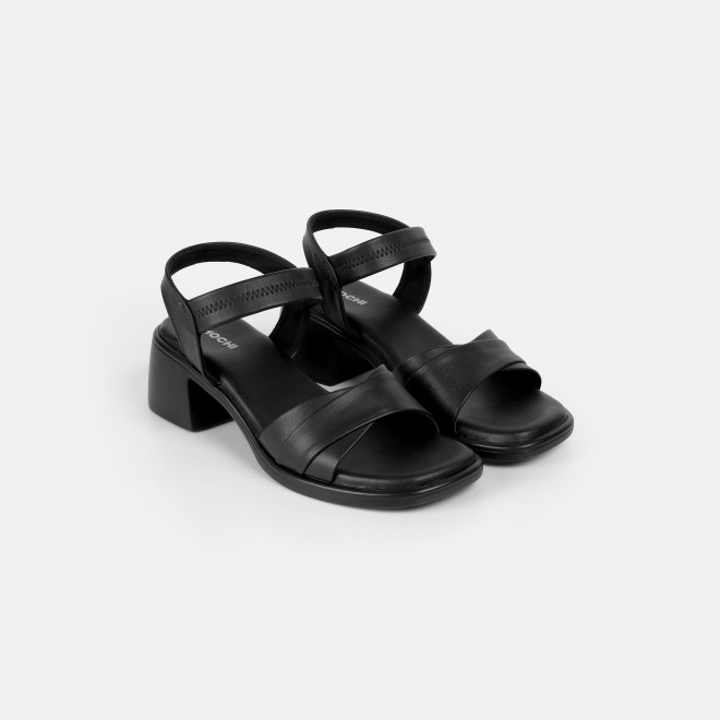 Mochi Women Black Casual Sandals (SKU: 33-1351-11-36)
