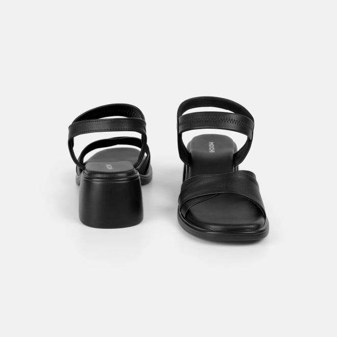 Mochi Women Black Casual Sandals (SKU: 33-1351-11-36)