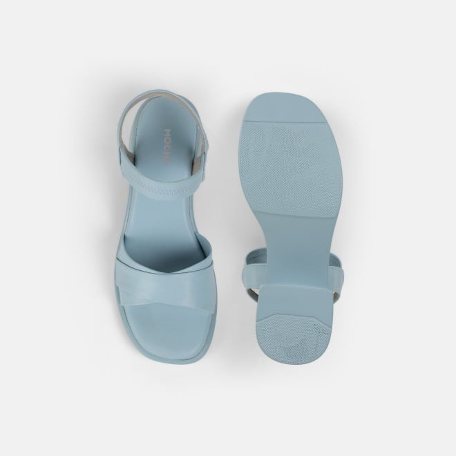 Mochi Women Light-blue Casual Sandals (SKU: 33-1351-32-36)